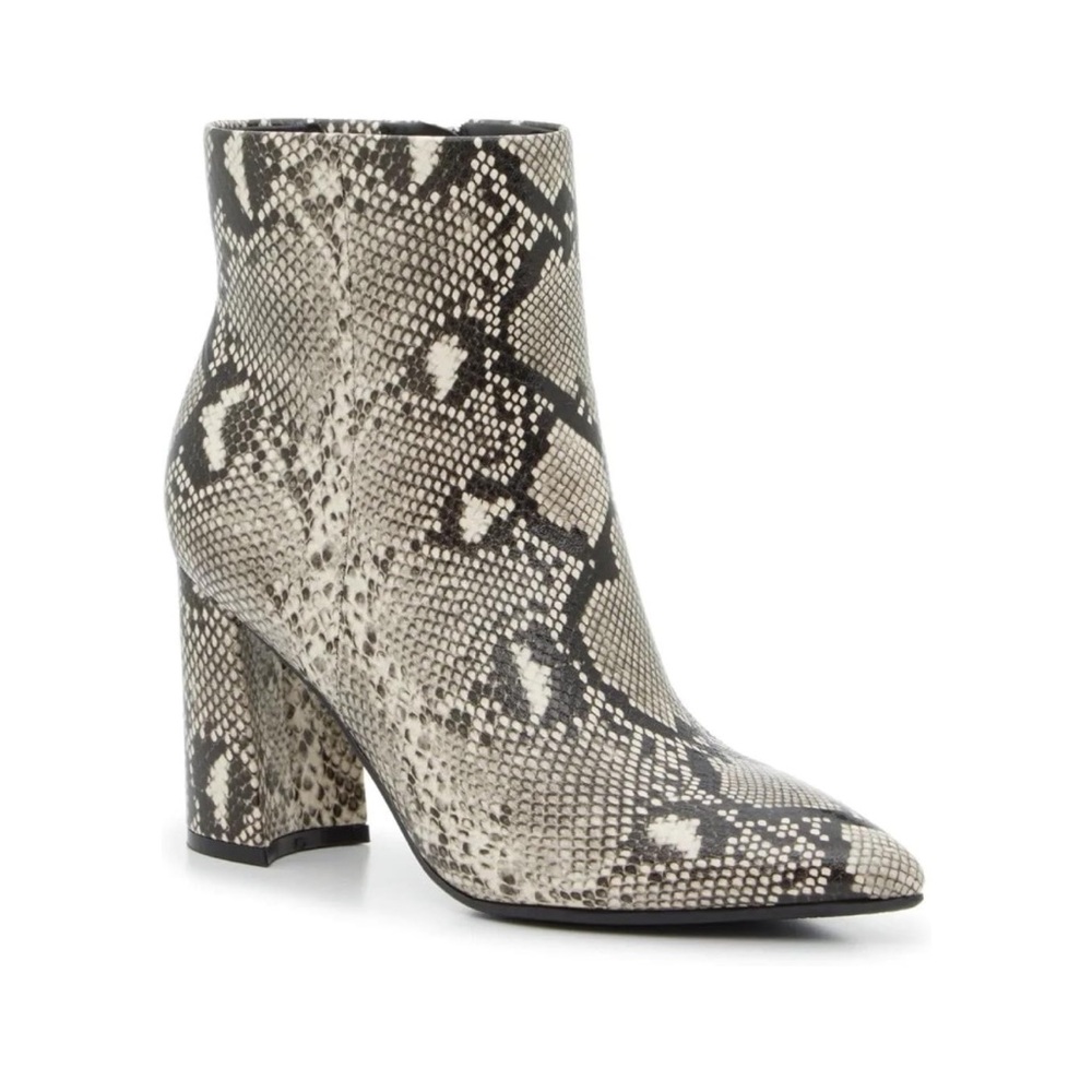 Snakeskin Ankle Boot